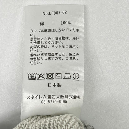 LIFiLL リフィル グレー コットニー コットン リラックスパンツ ボトムス