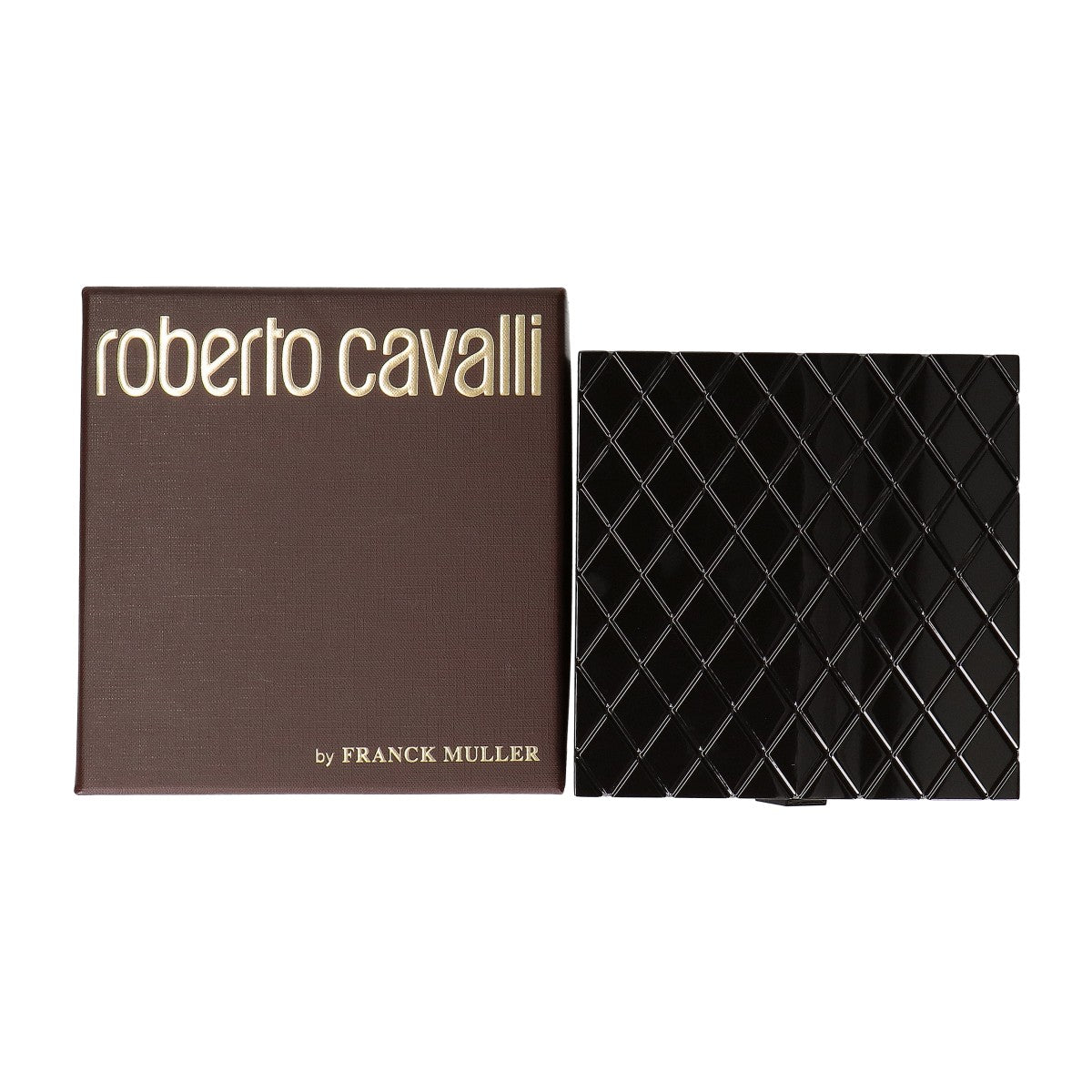RobertoCavalli ロベルトカヴァリ 【ジャンク品】Roberto Cavalli by FRANCK MULLER ロベルトカヴァリ バイ フランクミュラー 1L006 パヴェクリスタル文字盤 クオーツ 腕時計