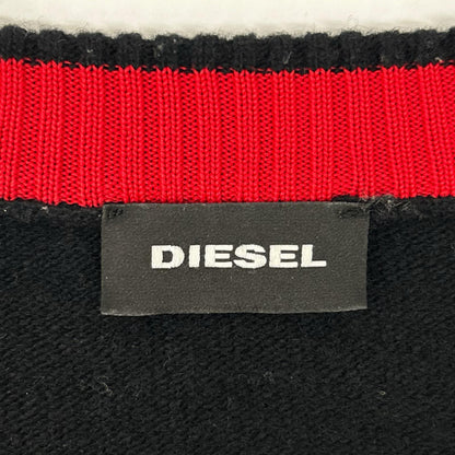 DIESEL ディーゼル ブラック SUPERIOR モヘア混 ニット トップス