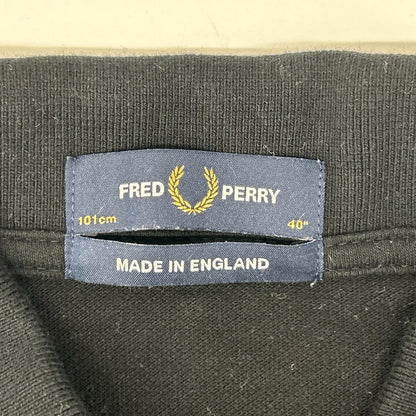 FRED PERRY フレッドペリー M2/17A/635/432 ブラック ブルーライン 半袖ポロシャツ トップス