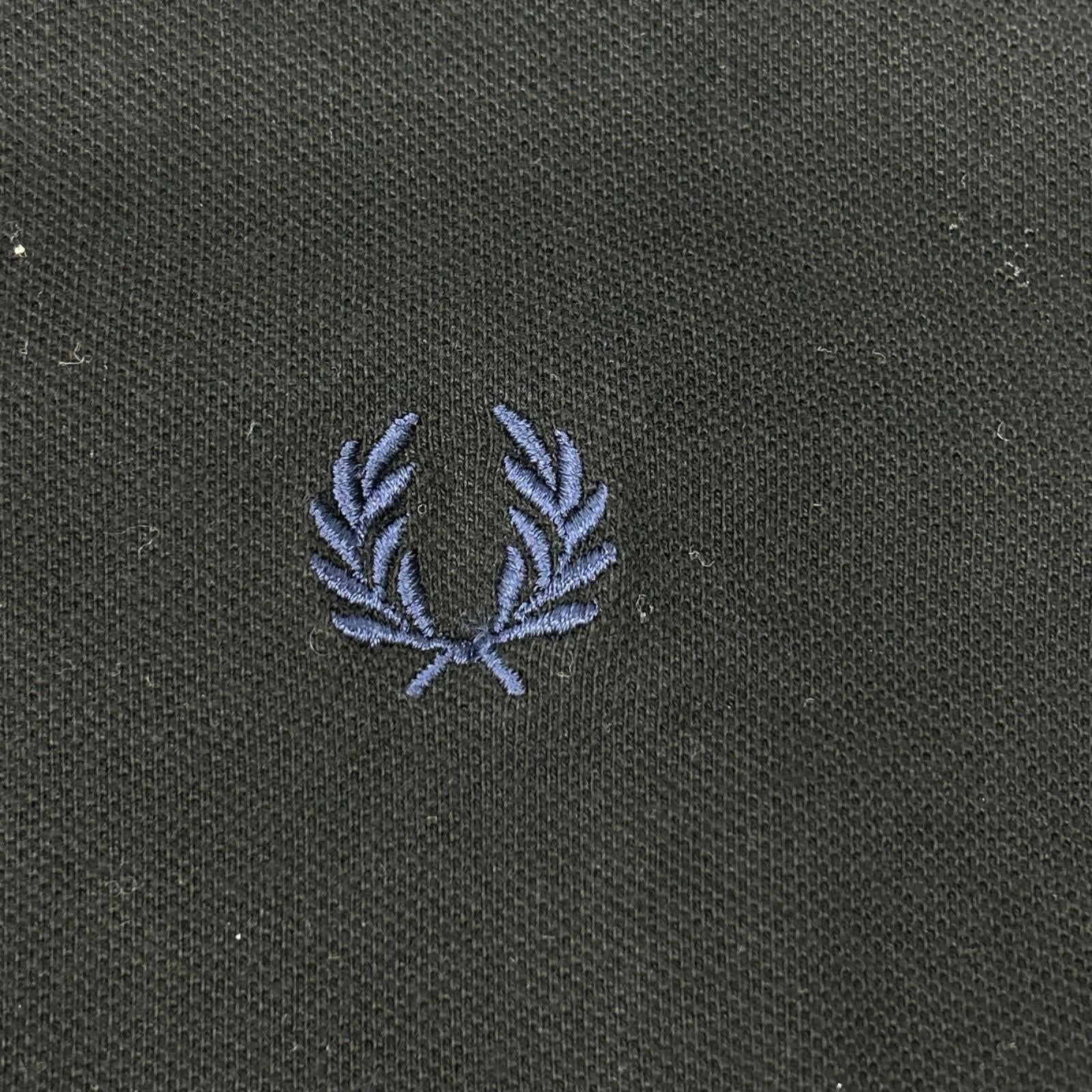 FRED PERRY フレッドペリー M2/17A/635/432 ブラック ブルーライン 半袖ポロシャツ トップス