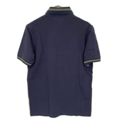 FRED PERRY フレッドペリー M2/34A/635/432 ネイビー カーキライン 半袖ポロシャツ トップス