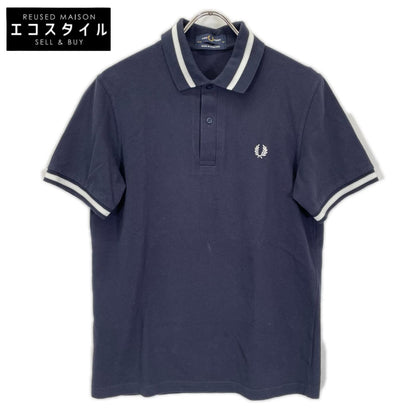 FRED PERRY フレッドペリー M2/797/635/423 ネイビー ホワイトライン 半袖ポロシャツ トップス