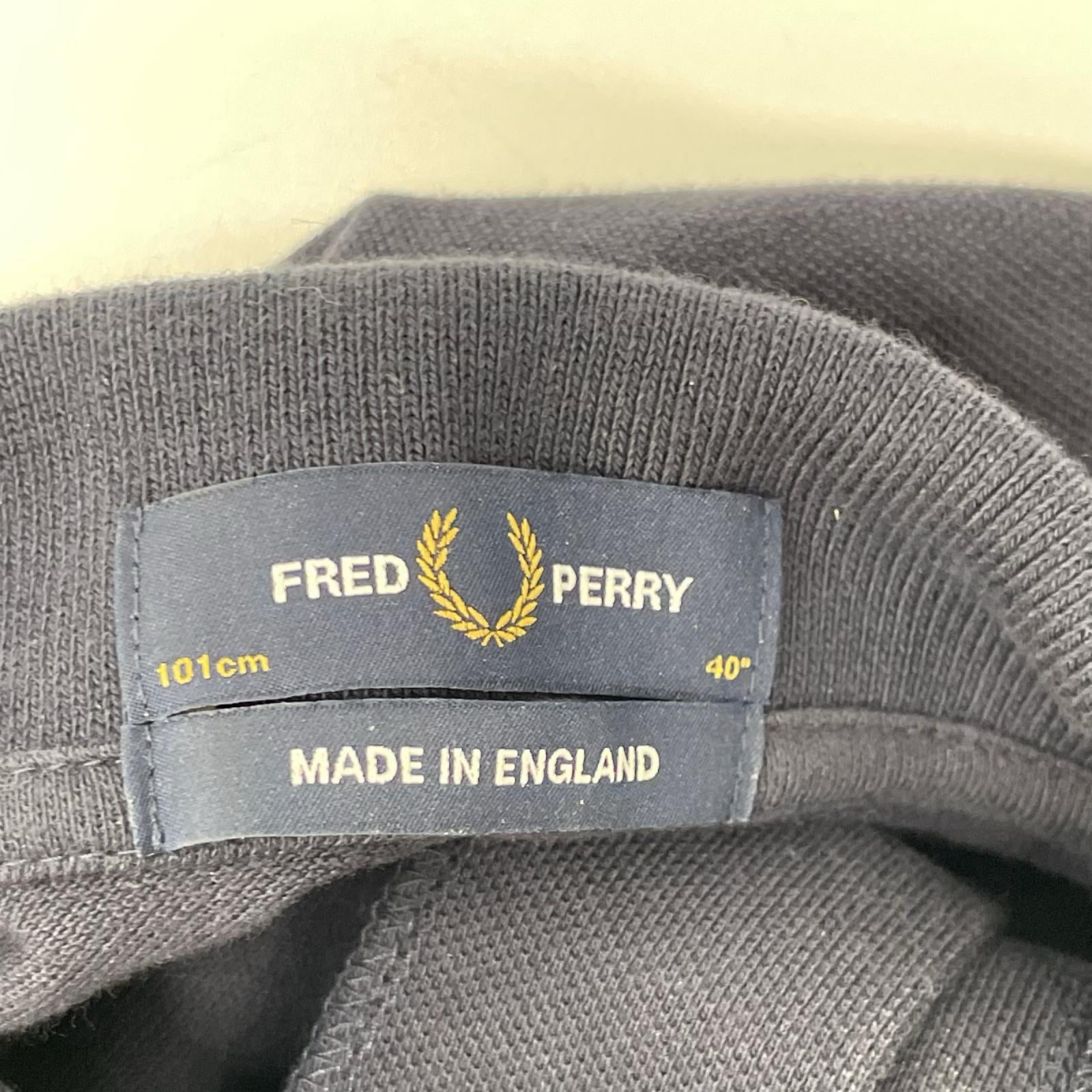 FRED PERRY フレッドペリー M2/797/635/423 ネイビー ホワイトライン 半袖ポロシャツ トップス