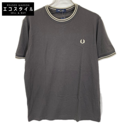 FRED PERRY フレッドペリー M1588 グレー Twin Tipped T-Shirt トップス