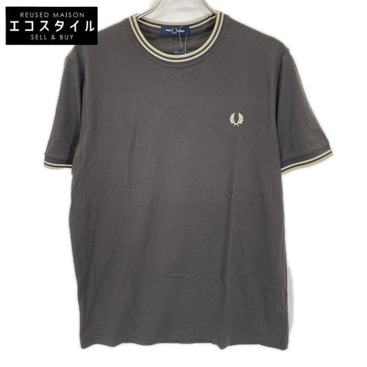 FRED PERRY フレッドペリー M1588 グレー Twin Tipped T-Shirt トップス