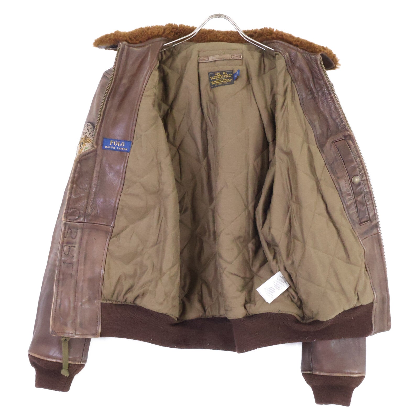 POLObyRalphLauren ポロラルフローレン 【国内正規】G1 TYPE-B3 レザー フライトジャケット ジャケット