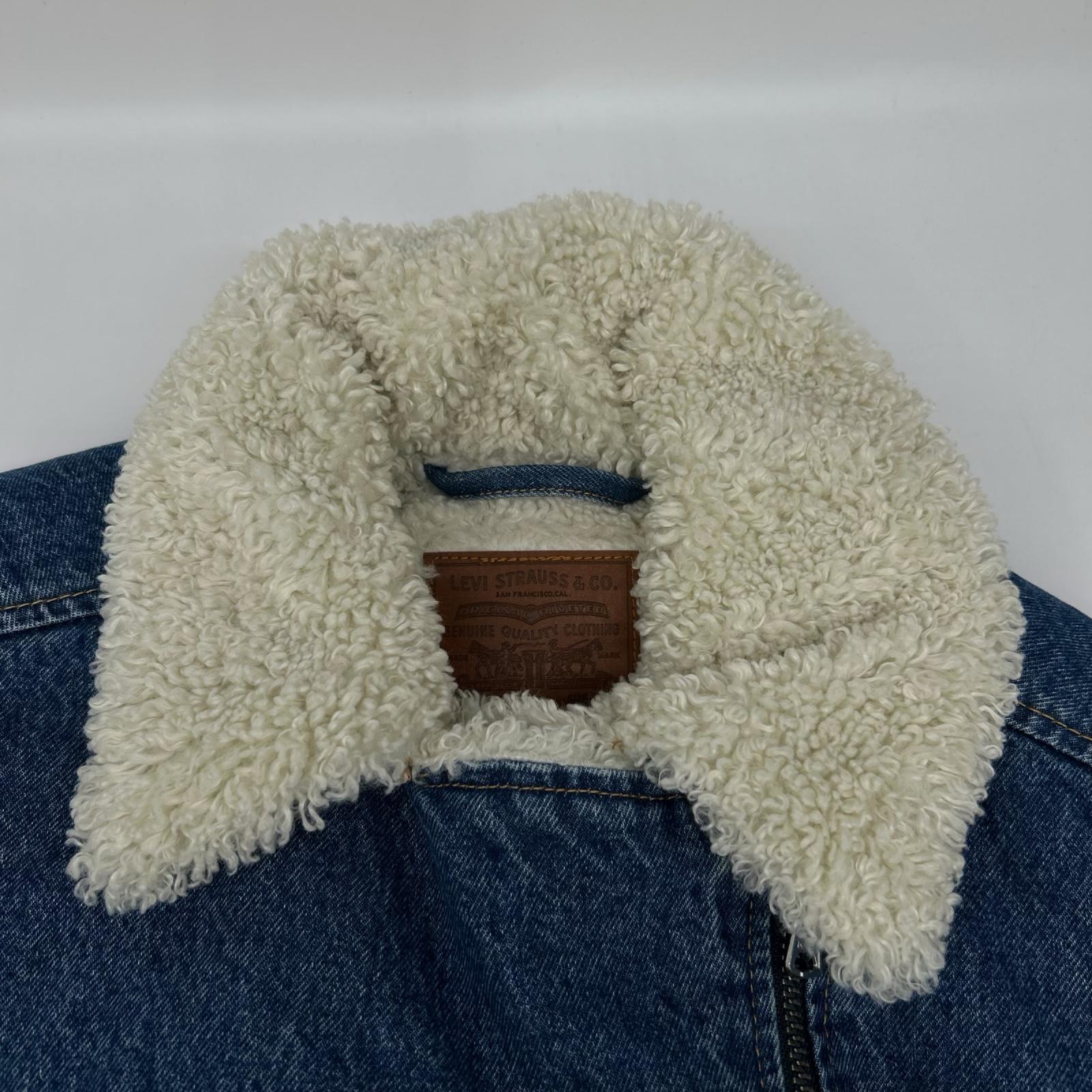 LEVI'S リーバイス A9370-0001 インディゴ シェルパ フライトジャケット ジャケット