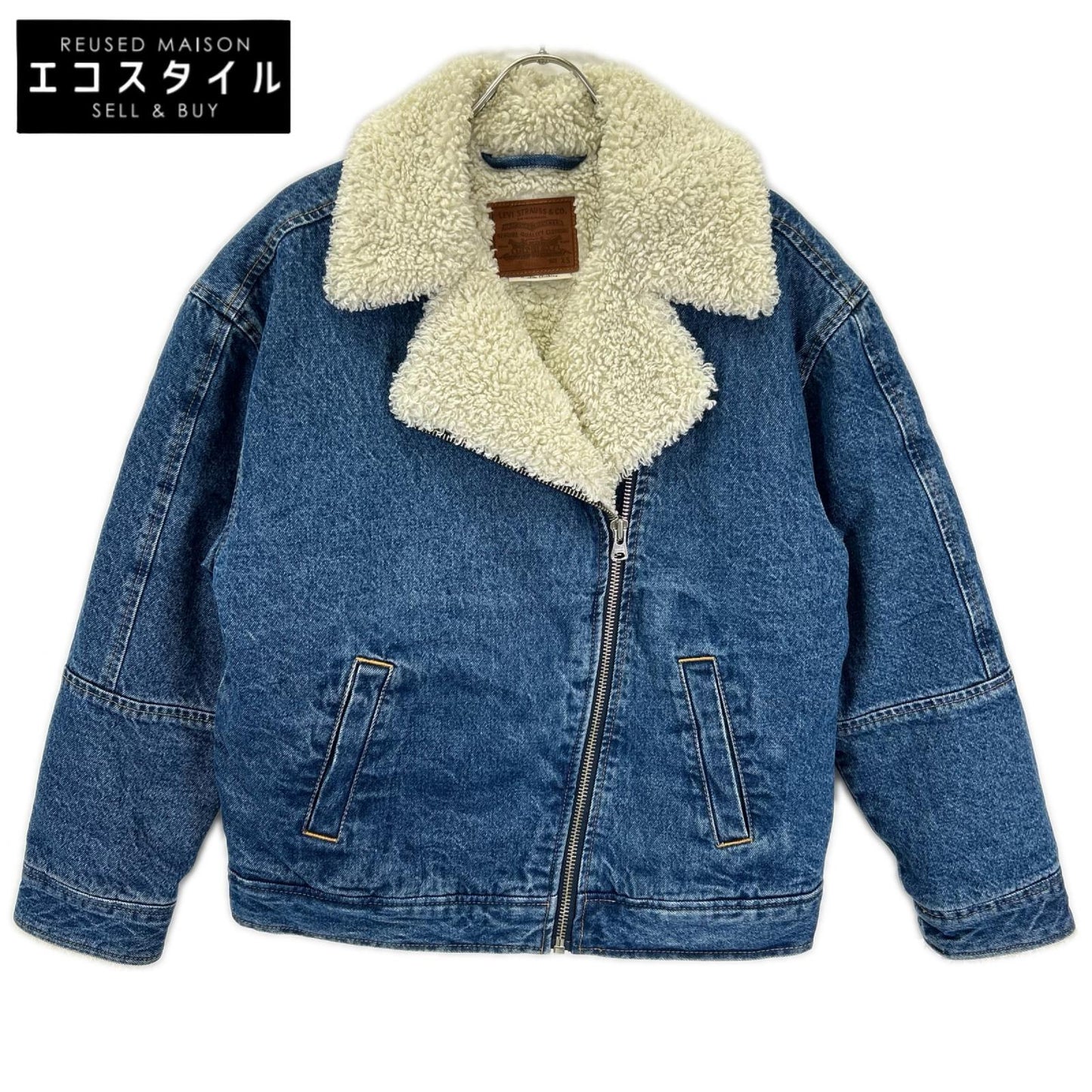 LEVI'S リーバイス A9370-0001 インディゴ シェルパ フライトジャケット ジャケット