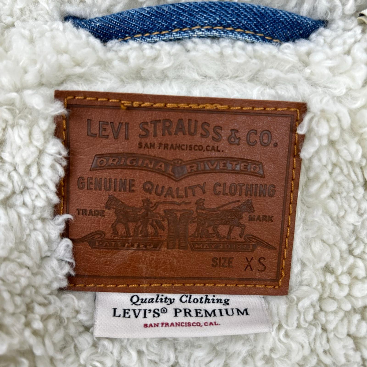 LEVI'S リーバイス A9370-0001 インディゴ シェルパ フライトジャケット ジャケット