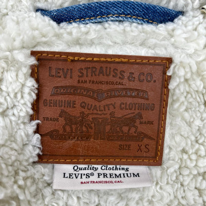 LEVI'S リーバイス A9370-0001 インディゴ シェルパ フライトジャケット ジャケット