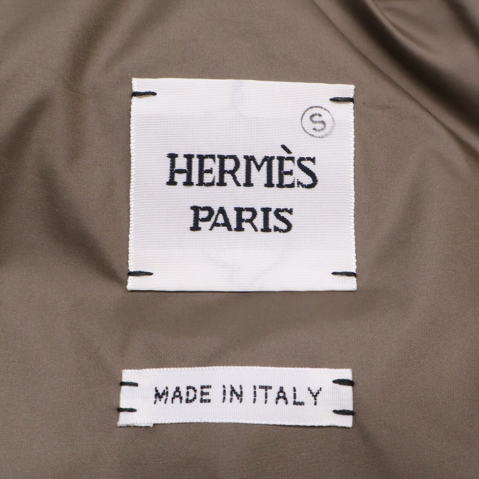 HERMES エルメス 【美品/国内正規/23AW】3H0163D2 総柄 キルティング ダウン ベスト