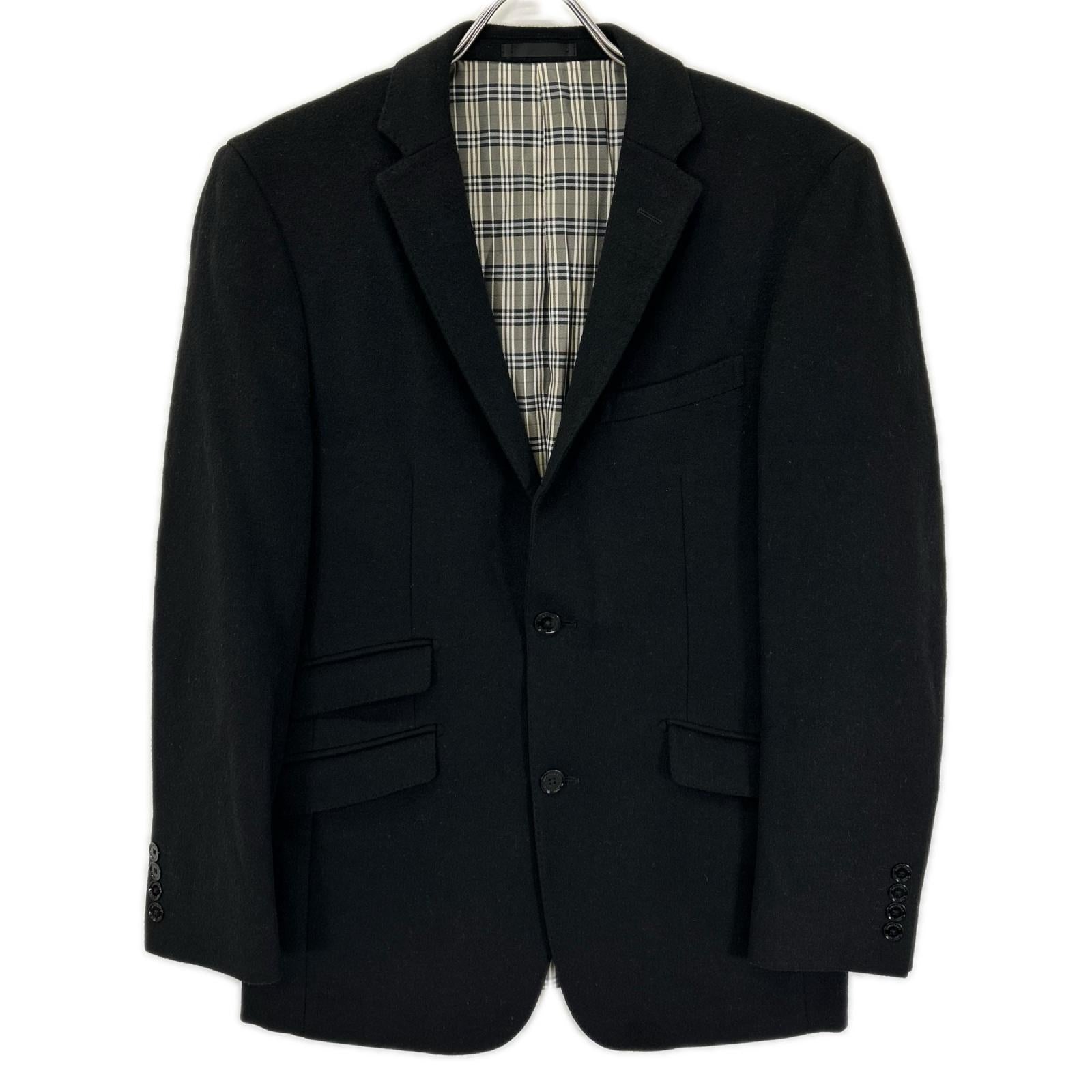 Burberry Black Label バーバリーブラックレーベル D1E21-416-09 ブラック ウール シングルジャケット ジャケット