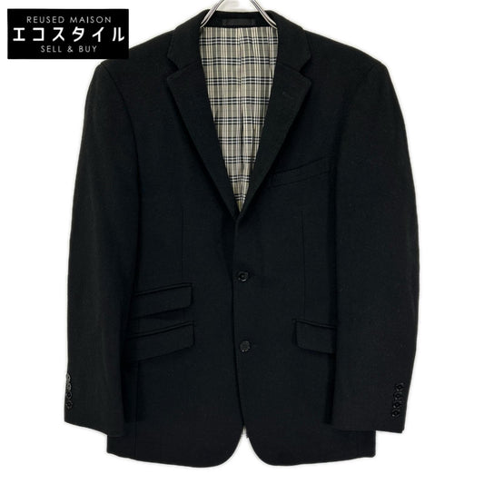 Burberry Black Label バーバリーブラックレーベル D1E21-416-09 ブラック ウール シングルジャケット ジャケット