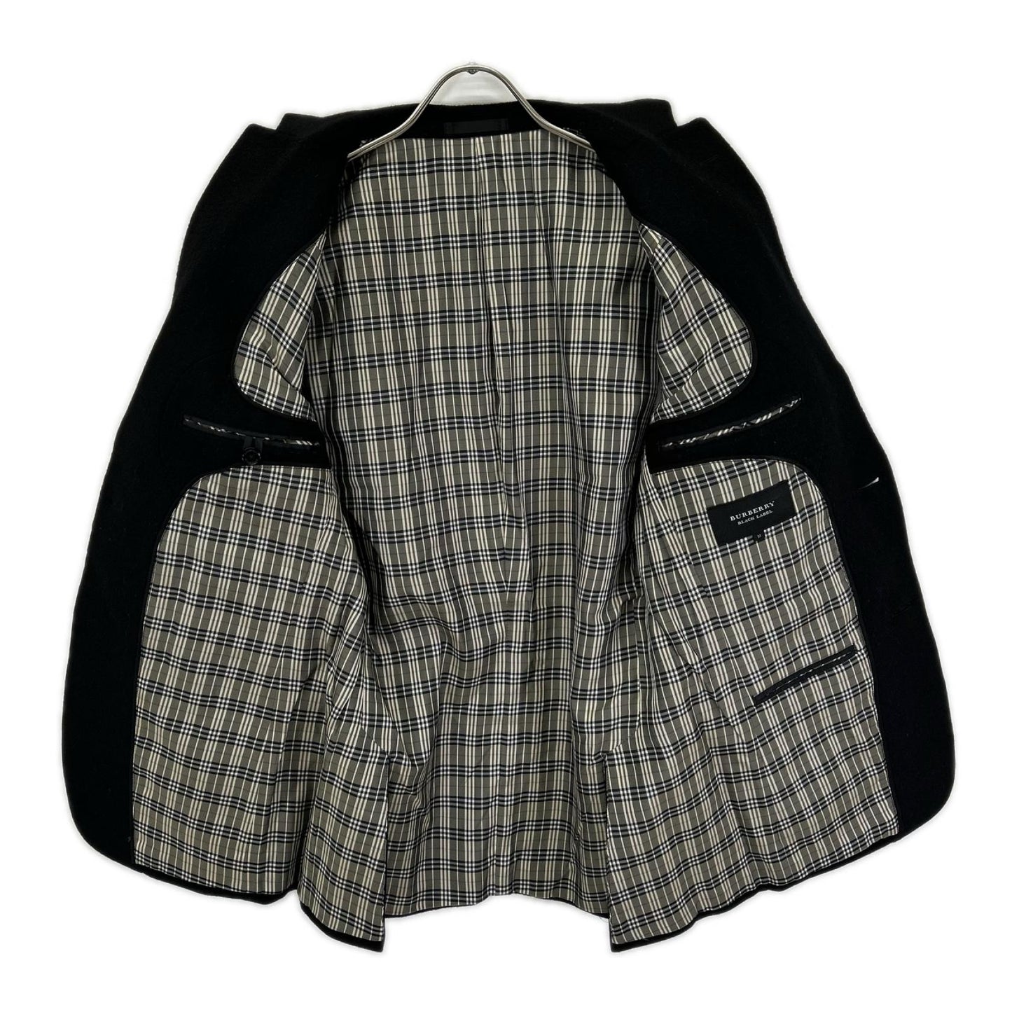 Burberry Black Label バーバリーブラックレーベル D1E21-416-09 ブラック ウール シングルジャケット ジャケット