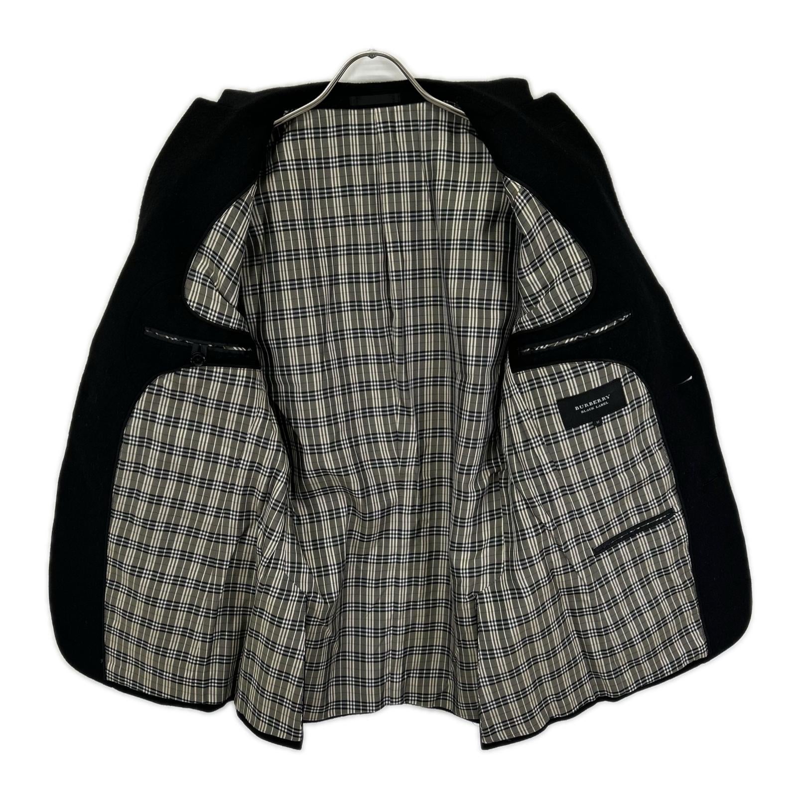 Burberry Black Label バーバリーブラックレーベル D1E21-416-09 ブラック ウール シングルジャケット ジャケット