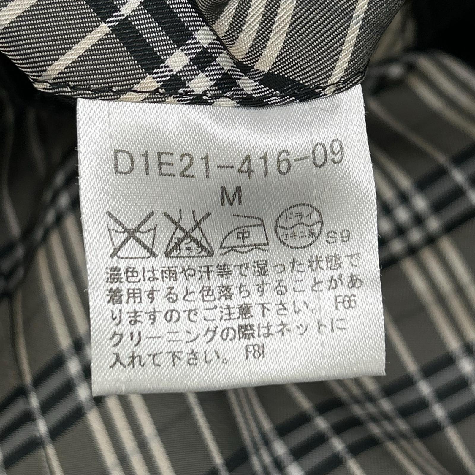 Burberry Black Label バーバリーブラックレーベル D1E21-416-09 ブラック ウール シングルジャケット ジャケット