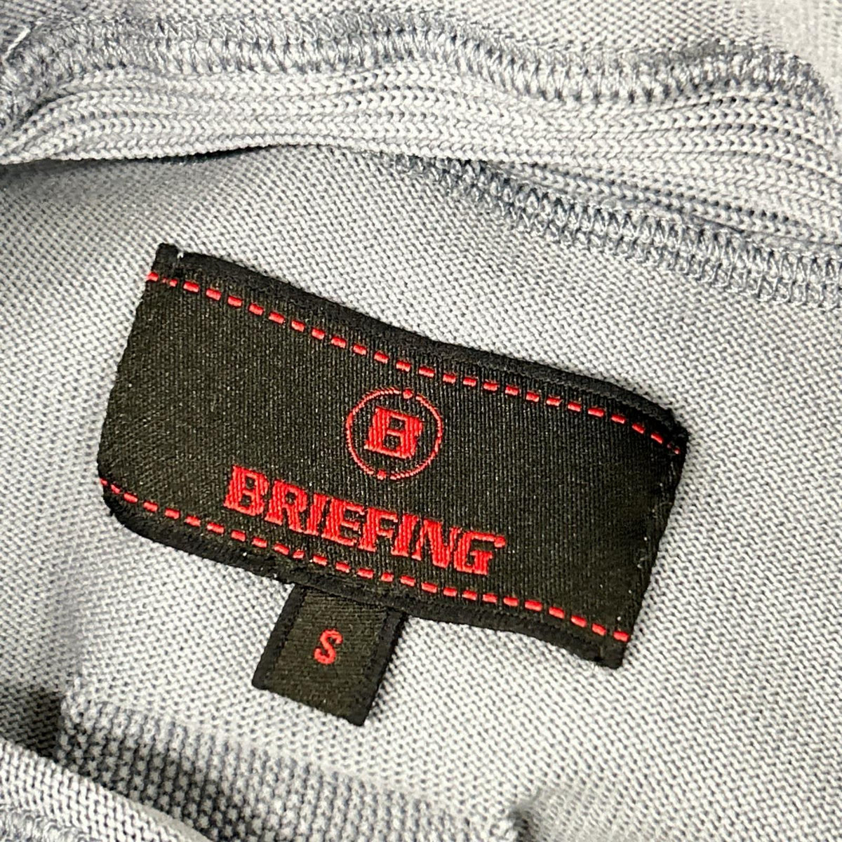BRIEFING ブリーフィング ブルー フード付きセーター パーカー トップス