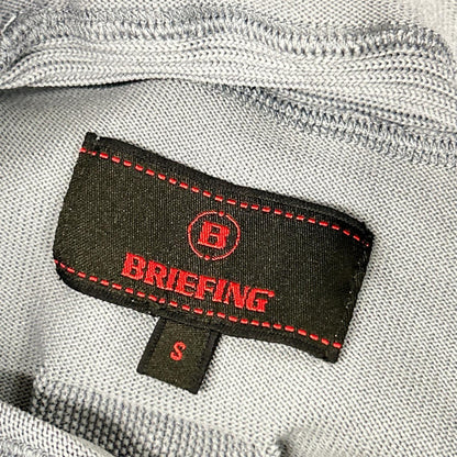 BRIEFING ブリーフィング ブルー フード付きセーター パーカー トップス