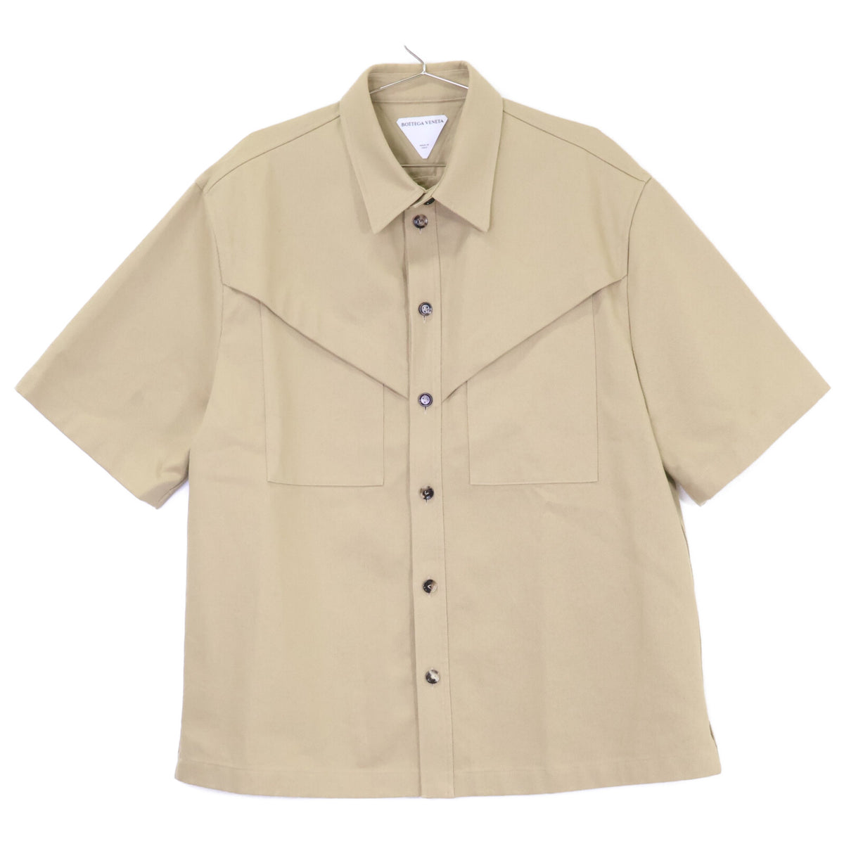 BOTTEGA VENETA ボッテガヴェネタ 【美品/国内正規】679291 コットン ショートスリーブシャツ トップス