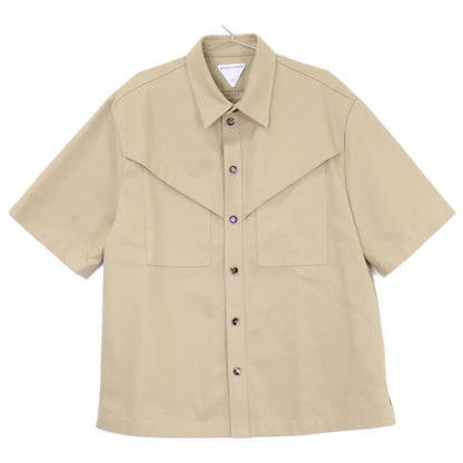BOTTEGA VENETA ボッテガヴェネタ 【美品/国内正規】679291 コットン ショートスリーブシャツ トップス