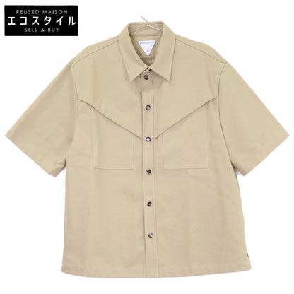 BOTTEGA VENETA ボッテガヴェネタ 【美品/国内正規】679291 コットン ショートスリーブシャツ トップス