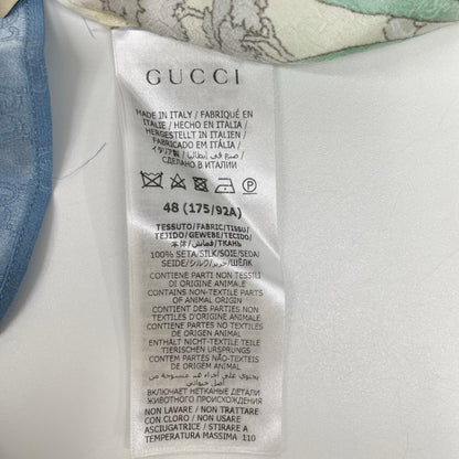 GUCCI グッチ 685929 グッチタイガー シルクシャツ トップス