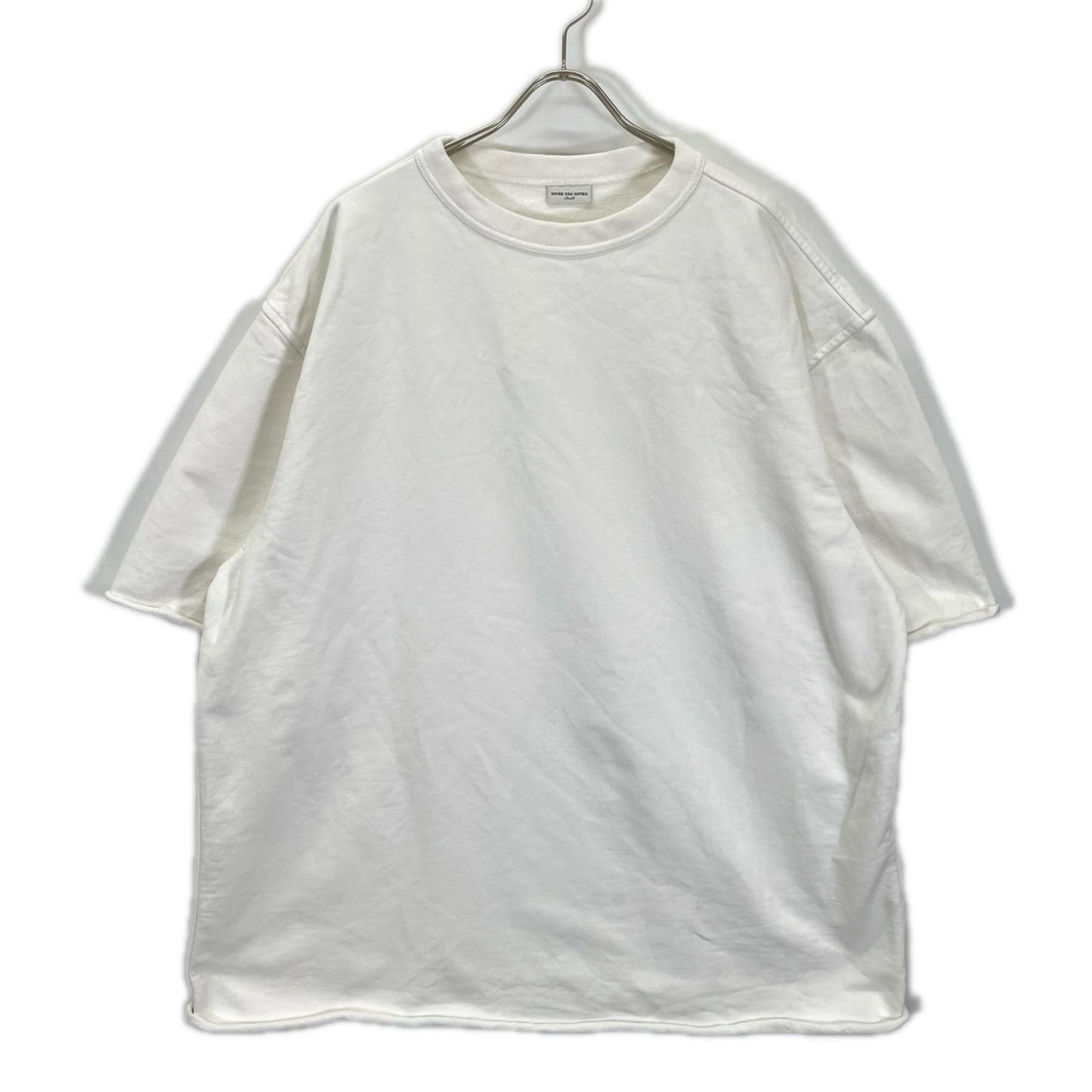 DRIES VAN NOTEN ドリスヴァンノッテン ホワイト オーバーサイズ カットソー トップス