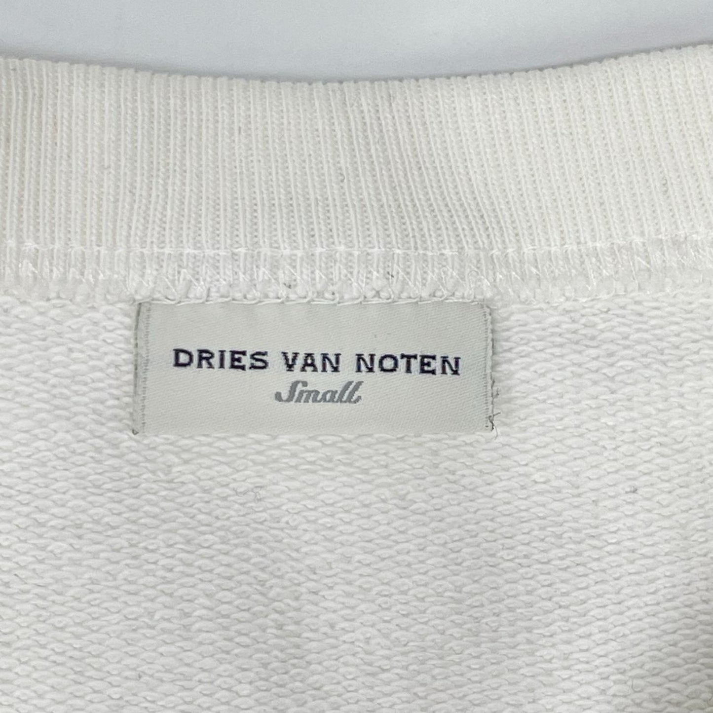 DRIES VAN NOTEN ドリスヴァンノッテン ホワイト オーバーサイズ カットソー トップス