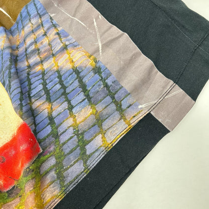 DRIES VAN NOTEN ドリスヴァンノッテン 22SS ブラック グラフィックプリント Tシャツ トップス
