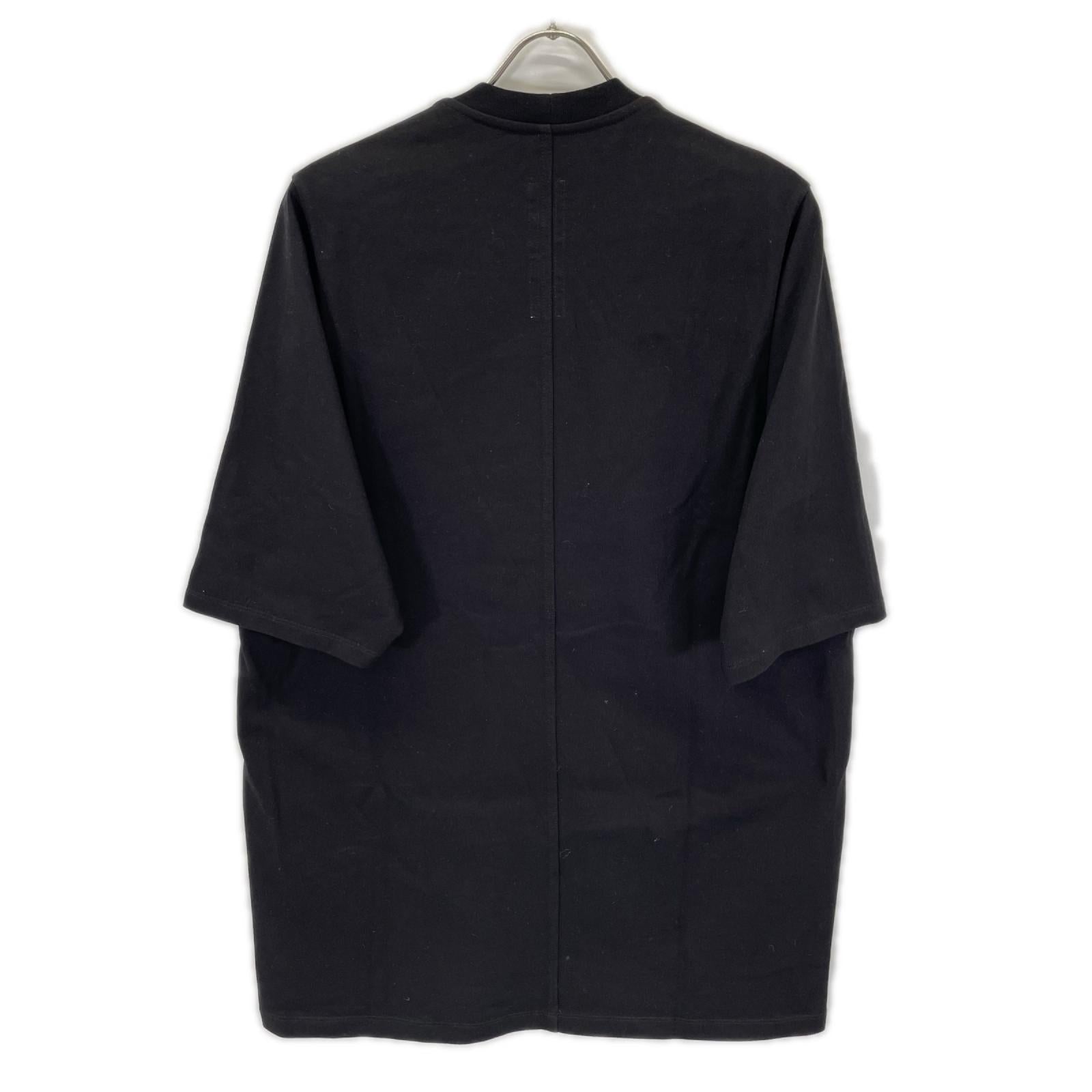 Rick Owens リックオウエンス RU01D3249 ブラック ヘビーウェイト プリントシャツ トップス