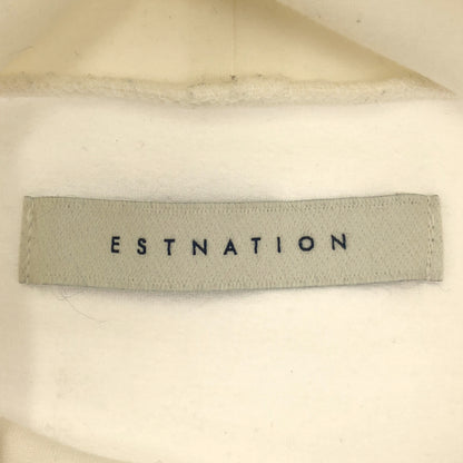ESTNATION エストネーション ホワイト タートルネック ロングスリーブ カットソー トップス