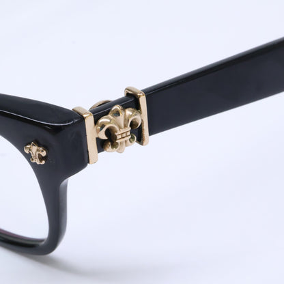 Chrome hearts クロムハーツ GITTIN ANY？-A フレア スクエア メガネ アイウェア 眼鏡