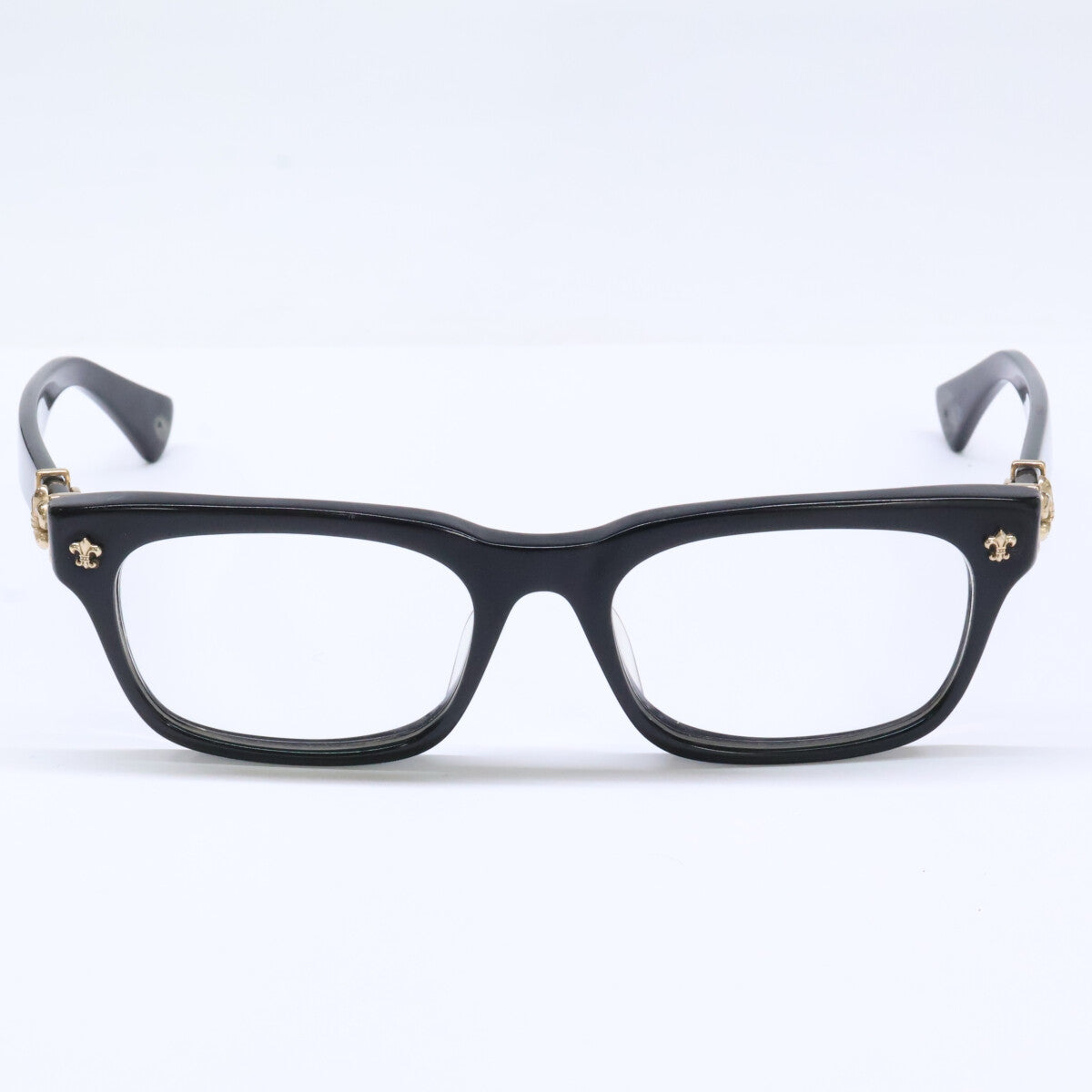 Chrome hearts クロムハーツ GITTIN ANY？-A フレア スクエア メガネ アイウェア 眼鏡