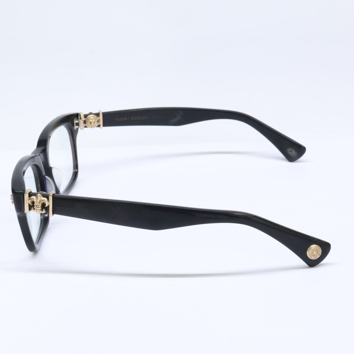 Chrome hearts クロムハーツ GITTIN ANY？-A フレア スクエア メガネ アイウェア 眼鏡