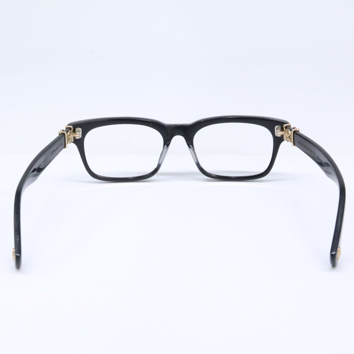 Chrome hearts クロムハーツ GITTIN ANY？-A フレア スクエア メガネ アイウェア 眼鏡