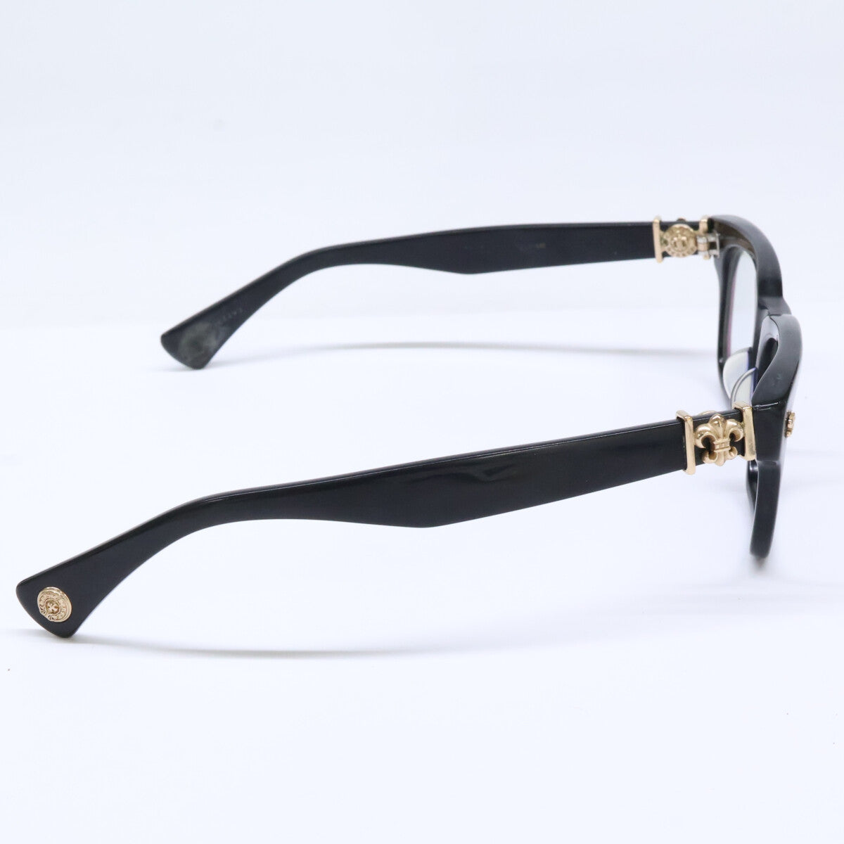 Chrome hearts クロムハーツ GITTIN ANY？-A フレア スクエア メガネ アイウェア 眼鏡