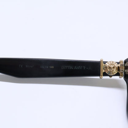 Chrome hearts クロムハーツ GITTIN ANY？-A フレア スクエア メガネ アイウェア 眼鏡