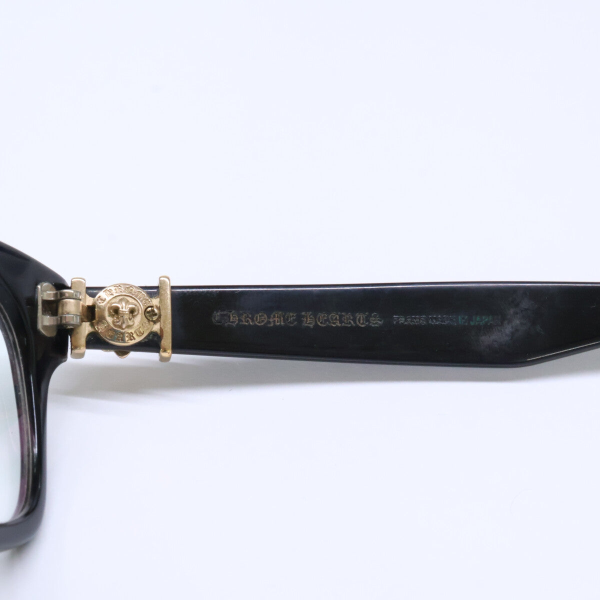 Chrome hearts クロムハーツ GITTIN ANY？-A フレア スクエア メガネ アイウェア 眼鏡