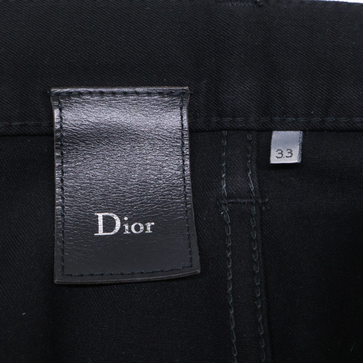 DIOR ディオール 17SS ブラック スーパースレンダースキニーデニム ボトムス
