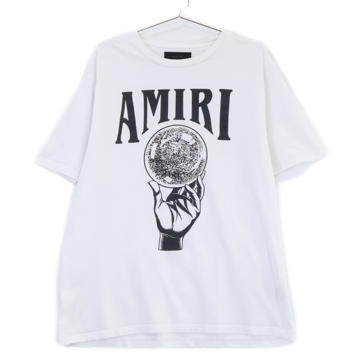 AMIRI アミリ ホワイト クリスタルボウル カットソー トップス