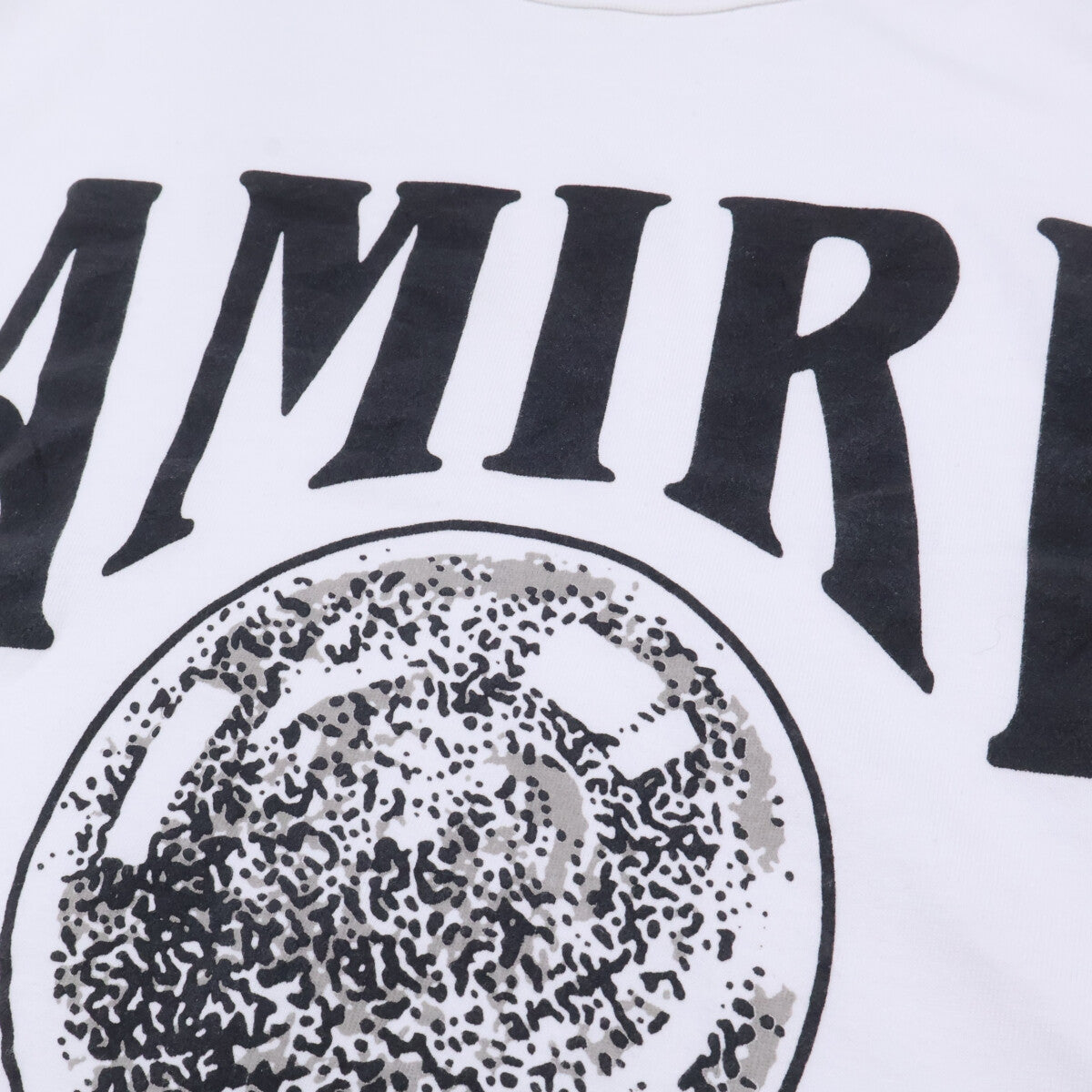 AMIRI アミリ ホワイト クリスタルボウル カットソー トップス