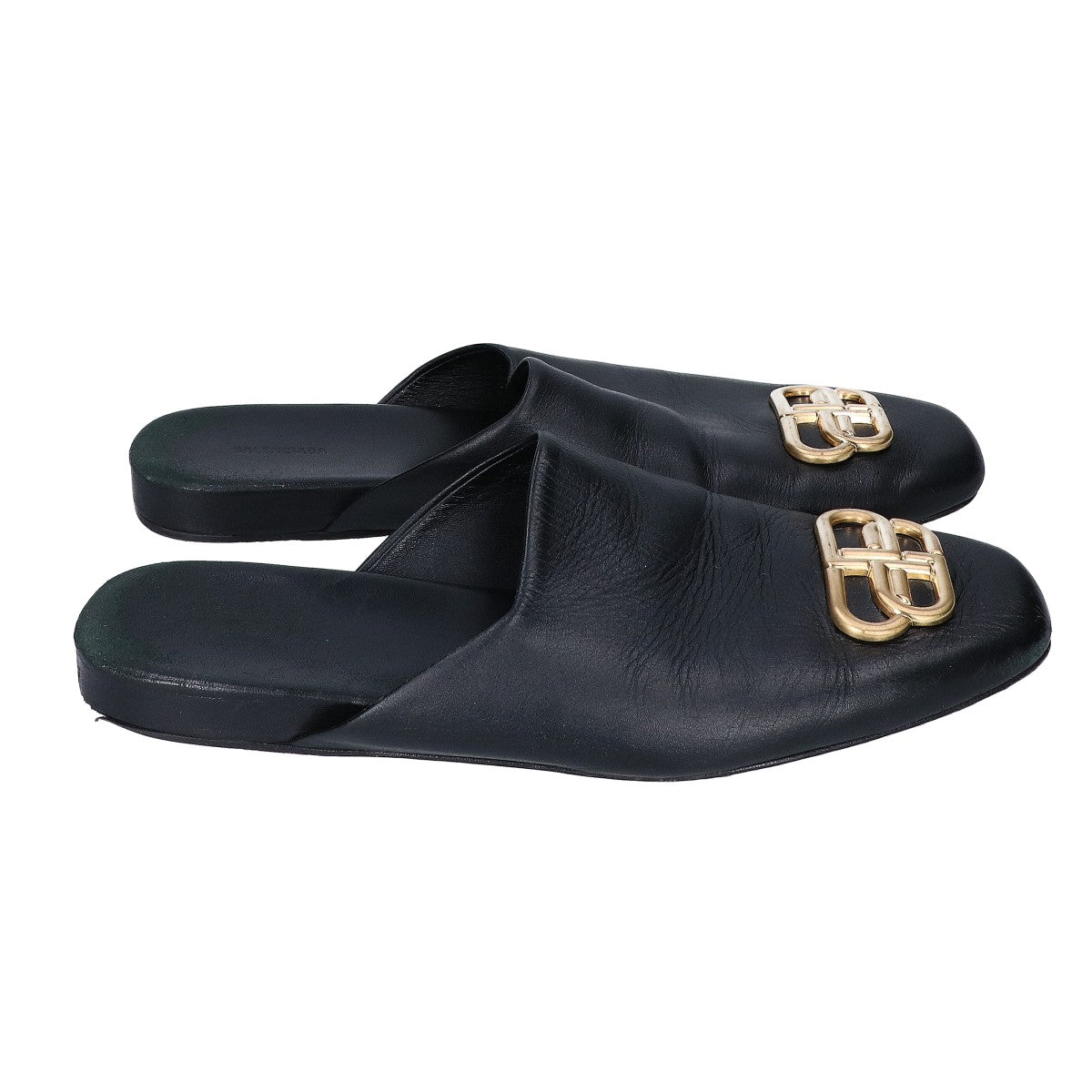 BALENCIAGA バレンシアガ BBロゴ レザー サンダル シューズ