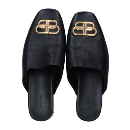 BALENCIAGA バレンシアガ BBロゴ レザー サンダル シューズ