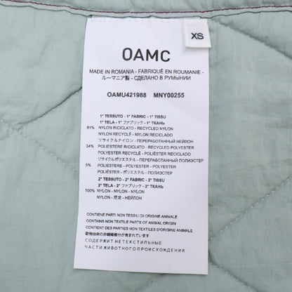 OAMC オーエーエムシー 【新品】OAMU421988 コンバットライナー キルティングジャケット ジャケット