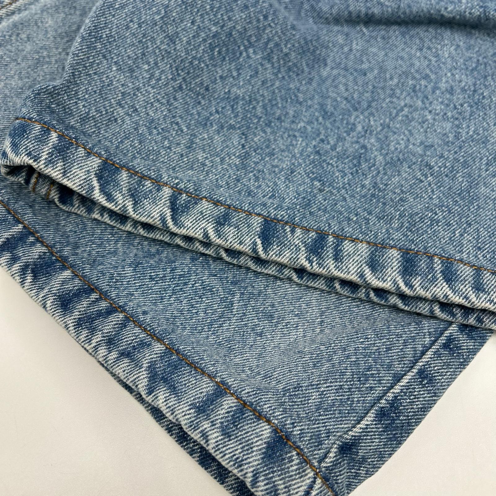 AMI Alexandre Mattiussi アミアレクサンドルマテュッシ ウォッシュブルー ワイドフィット デニム パンツ ボトムス