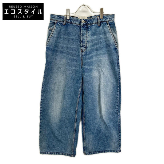 AMI Alexandre Mattiussi アミアレクサンドルマテュッシ ウォッシュブルー ワイドフィット デニム パンツ ボトムス