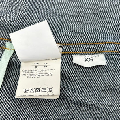 OFF-WHITE オフホワイト インディゴブルー エグジェラテッド デニムジャケット ジャケット
