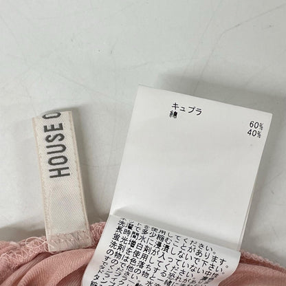 HOUSE OF LOTUS ハウスオブロータス 25年製 ピンク シワプリーツイージーパンツ ボトムス