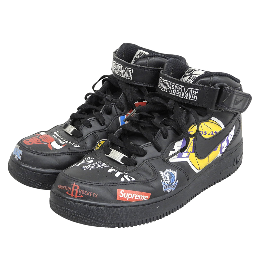 NIKE ナイキ エアフォース1 ミッド 07 スニーカー シューズ メンズ ブラック 27cm AQ8017-001 シューズ